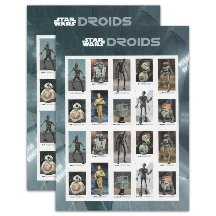 2021 Star Wars Droids - Forever Stamps