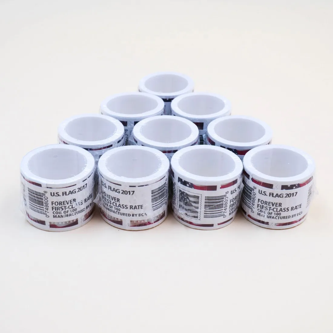 2017 Flag 50 Rolls - Forever Stamps