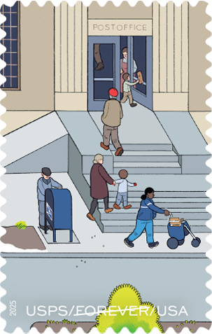 2025. 250 Years of Delivering Stamps 100 pcs - Forever Stamps