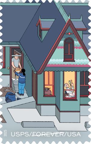 2025. 250 Years of Delivering Stamps 100 pcs - Forever Stamps