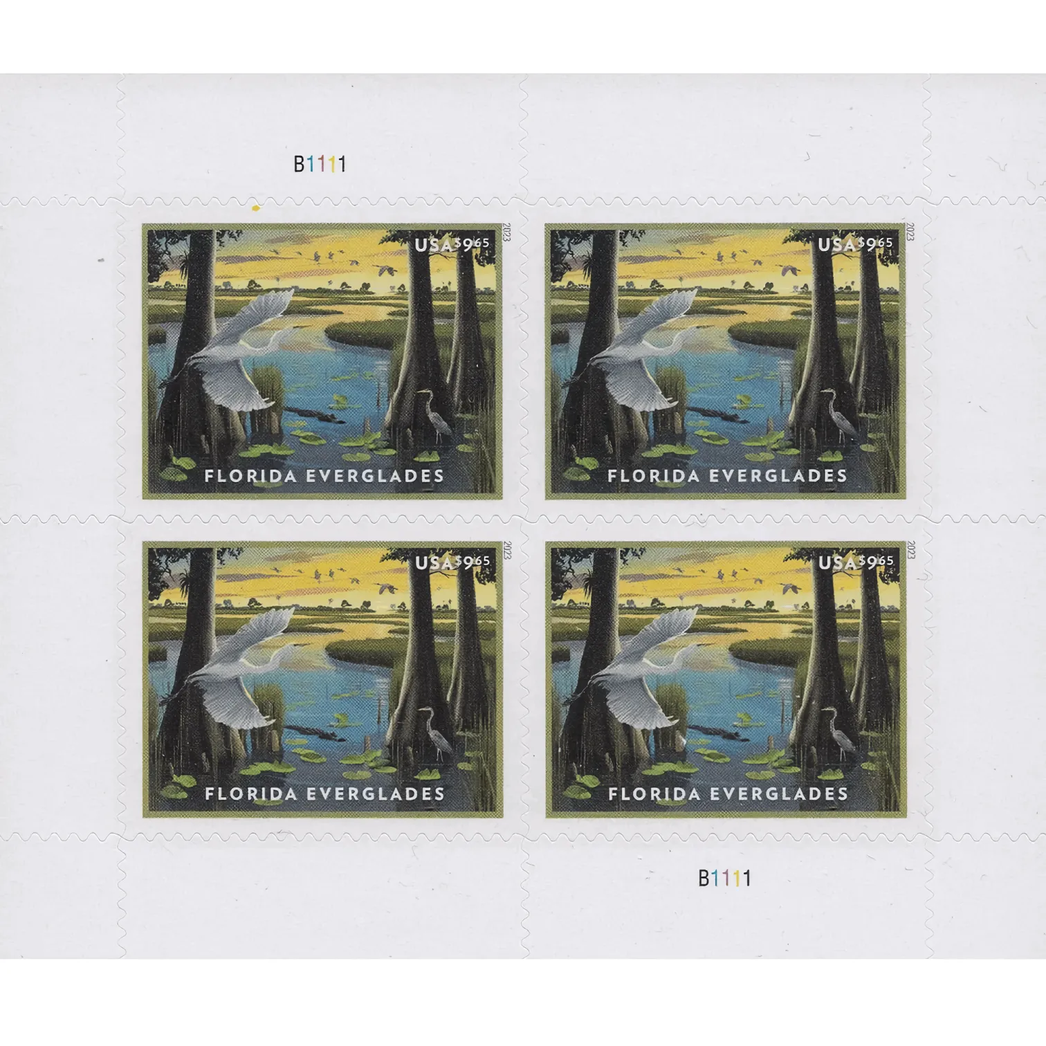 2023 FLORIDA EVERGLADES STAMPS - Forever Stamps