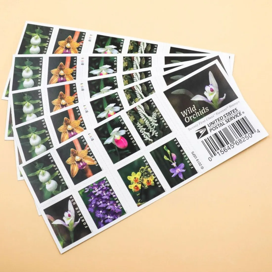 2020 Wild Orchids Stamps - Forever Stamps