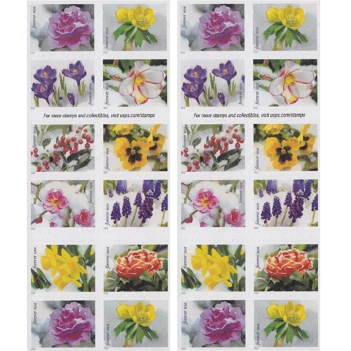 2022 Snowy Beauty - Forever Stamps