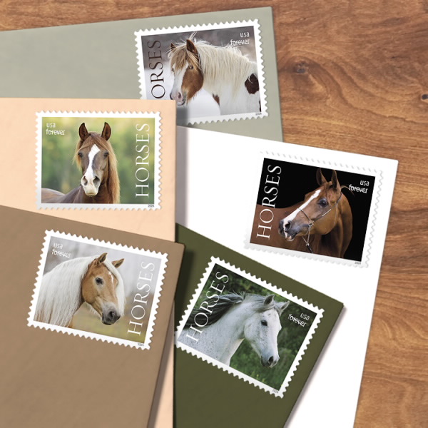 2024 Horses Stamps - Forever Stamps