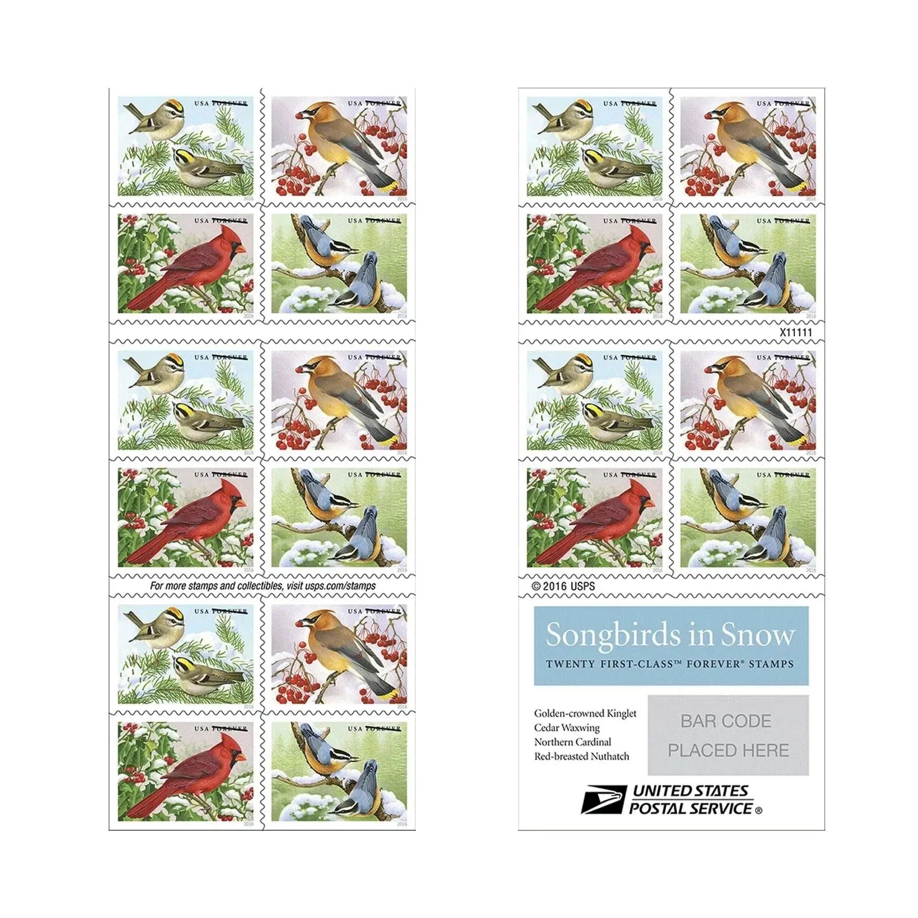 Christmas Stamp Blind Box 300 PCS BIG SALE，100 PCS of 3 styles - Forever Stamps