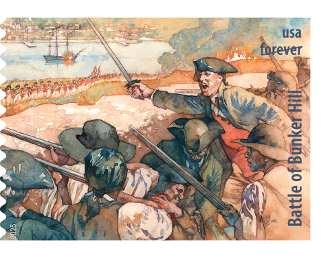 2025 Battlefields of the American Revolution Stamps - Forever Stamps